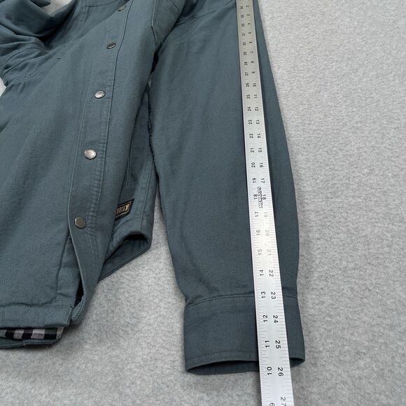 Duluth Trading Limber Jac Shacket Mens Medium Fire Hose Flannel Lined Jacket - Picture 5 of 11